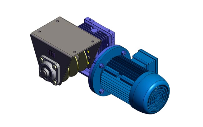 Feeding line drive unit - NGB